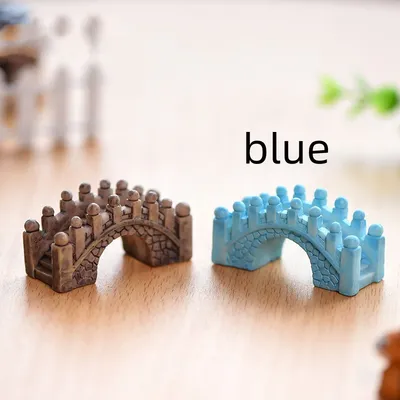 Micro Landscape Ornaments Resin Bridge Craft Ornaments