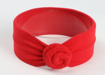 Children's hair band Europe and America ins explosion models baby knotted hair band cute baby cotton tiara hair accessories