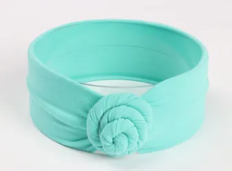 Children's hair band Europe and America ins explosion models baby knotted hair band cute baby cotton tiara hair accessories