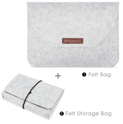 New Soft Sleeve Case Bag Para  Air Pro Retina 11 12 13 15 Laptop Anti-scratch Capa Para
