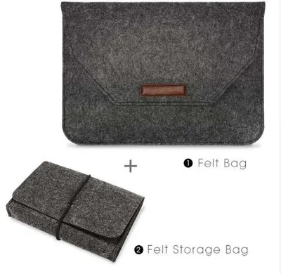 New Soft Sleeve Case Bag Para  Air Pro Retina 11 12 13 15 Laptop Anti-scratch Capa Para