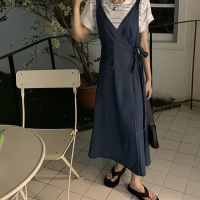 Women's Clothing Design Light And Familiar Japanese A-line Dress