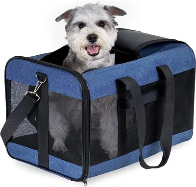 Dog Cat Carriers Bags Car Portable Transport Pet Bag Cage Portable Pet Foldable Outgoing Travel