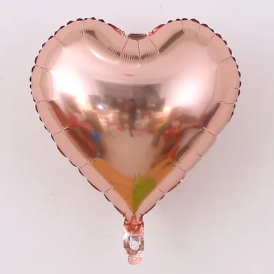 Event decoration heart-shaped balloons