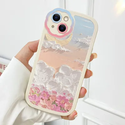 Oil Painting Flower Mobile Phone Protective Case