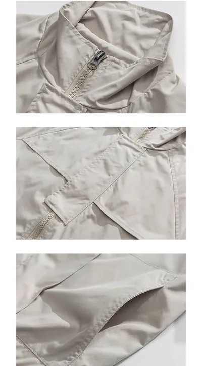 Men's Fashion Outdoor Casual Japanese Style Workwear Jacket