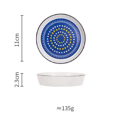 Creative New Bone China Disc Tableware