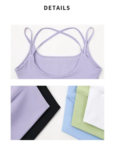 Women Gathering Beautiful Back Yoga Camisole