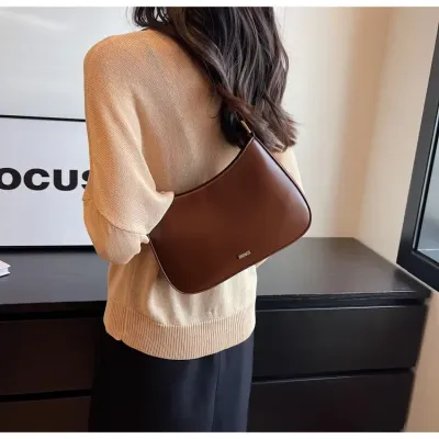 Red Underarm Shoulder Bags For Women New Texture Leather Crossbody Bag Luxury Designer Wedding