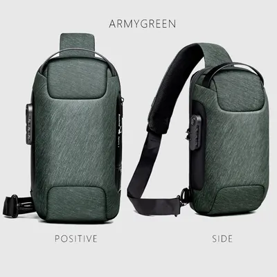 Men  Chest Bag Messenger Bag Anti-theft Shoulder Bags Chest Bag Pack For Male