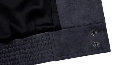 Suede Wire Jacket Button Down Baseball Jersey