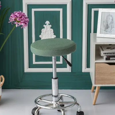 Bar Elastic Round Stool Cover