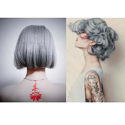 Grey hair cream