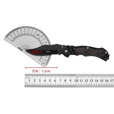 Outdoor Supplies Survival Folding Knife Stainless Steel