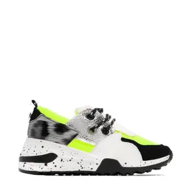 Color block casual sneakers