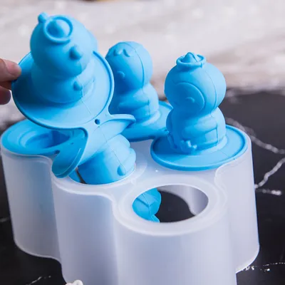 قالب آيس كريم سيليكون DIY
