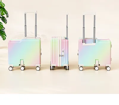 New Children's Boarding Luggage, Suitable For Sitting And Riding, Small Bicycle Suitcases For Boys And Girls, As Well As Walking Children's Luggage With Travel Codes