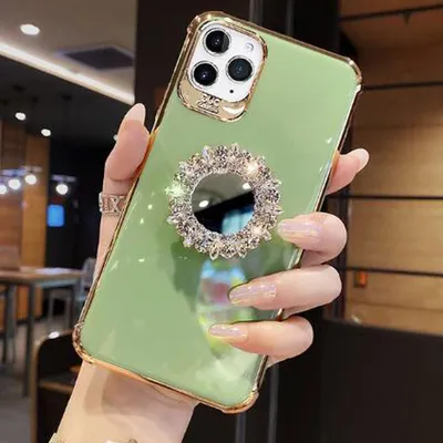 Rhinestone Mobile Phone Case Tide Brand