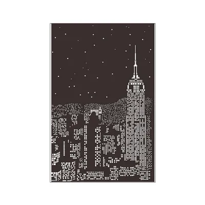 City Light Glass Sticker