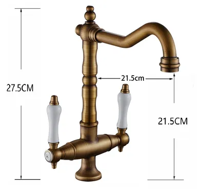 American Style Faucet Full Copper Bronze Color