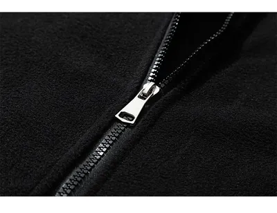 Men's Fashion Casual Fleece Hong Kong Style Sweatshirt Jacket