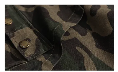 Trendy Handsome And Immortal Jacket Handsome Tooling Camouflage