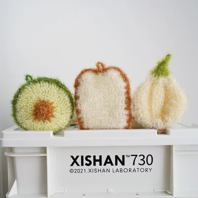 Handmade Non-woven Toast Dishwashing Towel