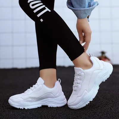 Casual All-match Lace-up Sports Student Casual Shoes