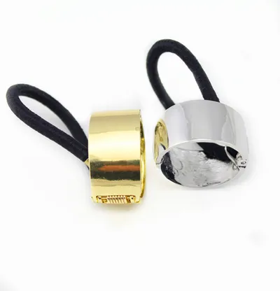 Alloy ponytail hair buckle