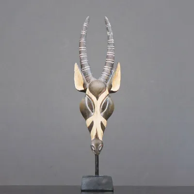 متجر الملابس الإسكندنافية Mask Decorative اليدوية الحرف المجوهرات الراتنج زخرفة