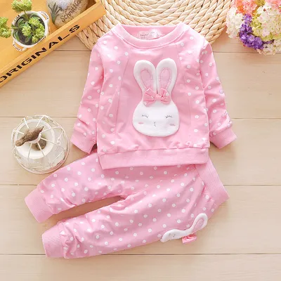 Female baby spring casual suit
