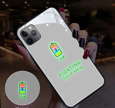 Incoming Call Flashing Luminous Phone Case