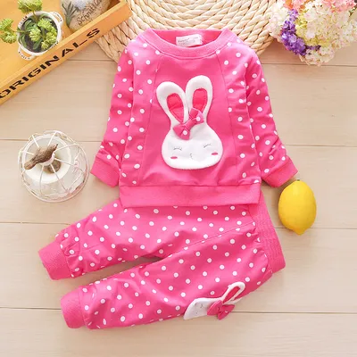 Female baby spring casual suit
