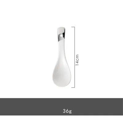 Silver Light Luxury Ceramic Dinnerware With Gold Edge And Silver Edge