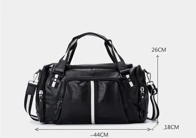 Portable leisure sports gym bag