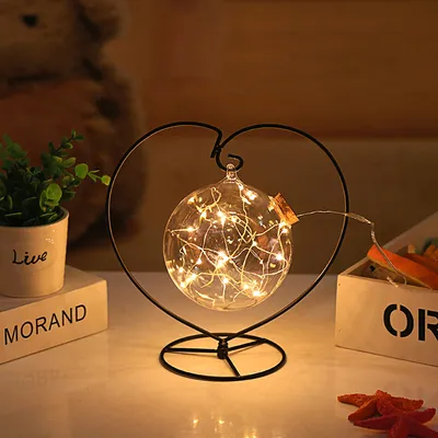 زجاجة أمنيات بإضاءة LED