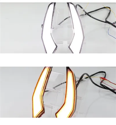 LED Streamer Daytime ABS Driving Front Fog Light