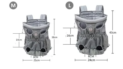 Pet Carrier Backpack Outdoor Travel Mesh Breathable Shoulder Bags