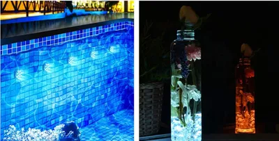 Led Beads Submersible Light Waterproof Underwater Lamp For Garden Swimming Pool Fountain Spa Party Bathroom Remote Control