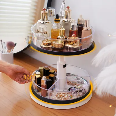 Multifunctional Rotating Shelf For Kitchen Supplies