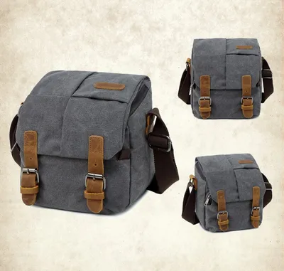 Single-Shoulder Camera Bag Multifunctional SLR Photography Canvas Bag Camera Bag