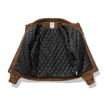 Retro Texture Corduroy Jacket Men And Women Casual Top