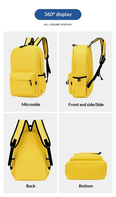 Customized Logo Printed Backpacks For Primary And Secondary School Students, Training Classes, Tutoring Bags, Gifts, Kindergarten Children's Leisure Backpacks