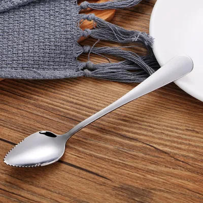 Baby Scraper Stainless Steel With Serrated