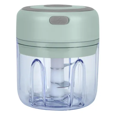 Mini Electric Garlic Chopper 8.45OZ Cordless Garlic Mincer Food Chopper Rechargeable Food Blender Chili Nut Onion Pepper Meat Ginger Food