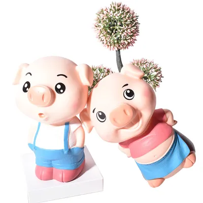 Cartoon Piggy Piggy Box Craft Gift Creative Practical Household Decoration