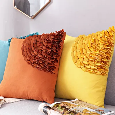 Hand-carted three-dimensional craft pillowcase