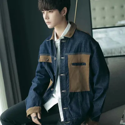 Autumn And Winter Denim Jacket Korean Version Loose Trend Ins Students