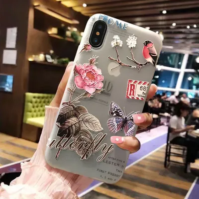Transparent soft shell mobile phone case