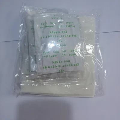 Gold Foil Wormwood Korean Bamboo Vinegar Delivery Tape Foot Sticker